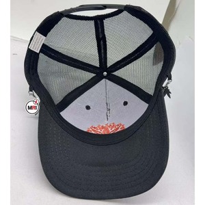 2025 100% coton vente en gros personnalisé de haute qualité style de la mode brodé 5 panneaux casquette de camionneur doublé de satin 5 panneaux casquettes de baseball - Product Image 5