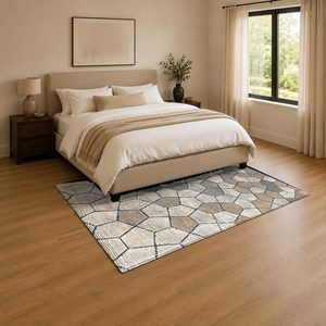 <b>RUGS</b> DEPOT LXDP-0642 Wholesale Multicolor Neutral Designer Pattern Digital Printed Machine Washable Chenille Area <b>Rug</b> <b>Non</b> <b>Slip</b> - Product Image 3