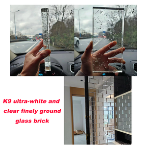 Nuevo diseño Ultra-Clear Ultra-White Crystal Solid Glass Bricks Multi-Color disponible para cocina Sala <span class=keywords><strong>de</strong></span> estar Hotel - Product Image 2