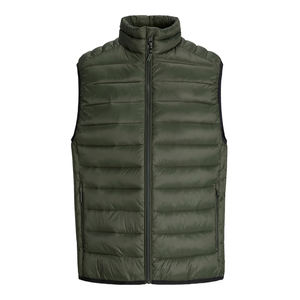 Men's <b>Cheap</b> Winter Jacket Puffer Lightweight Sleeveless Outdoor Puffy Vest Casual Lightweight <b>Gilet</b> Waistcoat Packable Vest - Product Image 1