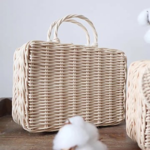 Boîte de rangement portable en rotin tissé de qualité supérieure du Vietnam-Cuisine multifonctionnelle de style vintage écologique Taille et couleur personnalisables - Product Image 1