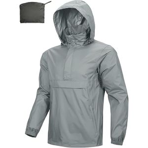 Chaqueta de exterior impermeable de alta calidad, chaquetas cortavientos impermeables con logotipo personalizado, chaquetas de talla grande para hombre - Product Image 1