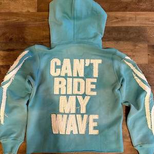 Sudadera con capucha bordada de gran tamaño de algodón 100% para hombre, sudaderas con capucha bordadas desgastadas con cremallera de peso pesado - Product Image 3