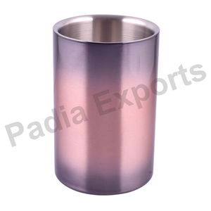 ถังน้ำแข็งสแตนเลสหุ้มฉนวนกันความร้อนสำหรับตู้แช่ไวน์ทำจากทองแดงแช่เย็น - Product Image 1