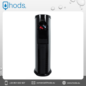 Dispensador de agua alimentado por red fría y caliente POU de venta exclusiva de calidad óptima con compresor y filtro de carbón Elegance Black - Product Image 4