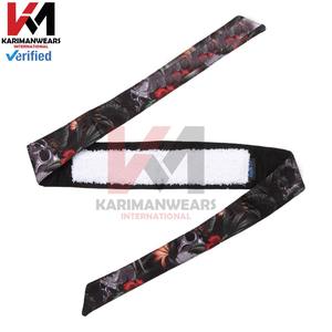 Tropical Skull Design Breathable Adjustable Sweat Wicking Head Wrap Paintball Outdoor <b>Sports</b> Skull Print <b>Headband</b> Accessory - Product Image 5