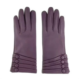 Gants en cuir de mouton de qualité supérieure, confortables et personnalisables, pour l'hiver, les fêtes, les voyages et l'usage quotidien - Product Image 5