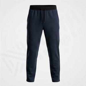 Pantalon pour homme, bas évasé, taille élastique, jogging en coton, pantalon de survêtement streetwear personnalisé, coupe droite pour un usage quotidien - Product Image 1