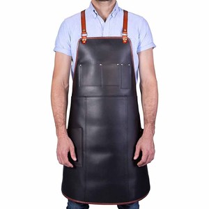 Tablier de cuisine Premium Chef Butcher & BBQ Tablier en cuir synthétique - Product Image 1