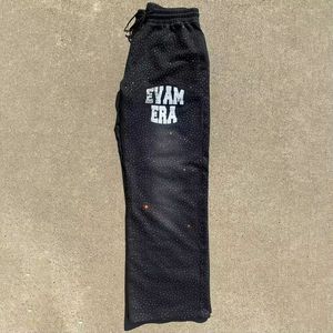 กางเกงวอร์มทรงหลวมสำหรับผู้ชายกางเกงซับเหงื่อทรงวินเทจซีดจางทรงหลวมโอเวอร์ไซส์ออกแบบได้ตามต้องการ - Product Image 2