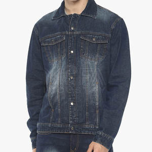 Veste en jean décontracté à la mode pour hommes Vêtements d'extérieur durables et à la mode pour la veste en jean à usage quotidien - Product Image 4