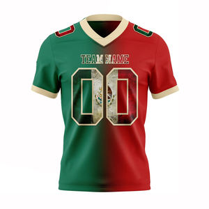 Maillot de football américain le plus vendu pour homme, tissu en maille respirante, vêtements de sport personnalisés pour l'entraînement et l'utilisation des matchs - Product Image 1