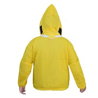 Mono de trabajo de traje de abeja para apicultura Chaqueta antiarrugas con certificación CE con color y logotipo personalizables