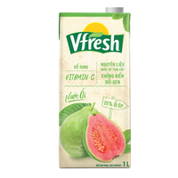 Vinamilk VFresh Guava buah nektar 1L x 12 kotak GMP HALAL ISO FSSC HACCP bersertifikat OEM tersedia untuk kustomisasi