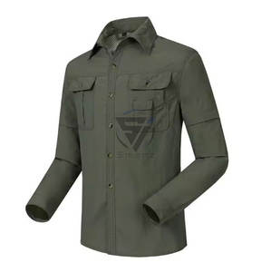 Camiseta de Alto Rendimiento con Logotipo Personalizado, Protección Solar, para Pesca, Nueva y en Oferta - Product Image 4