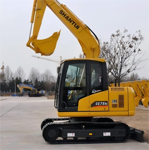 Diseño innovador SE75W Excavadora sobre orugas mediana de 7,6 toneladas Capacidad del cucharón 0.32m3 - Product Image 6