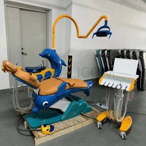 Grande sconto poggiatesta regolabile doppio bracciolo trattamento bambino sedia odontoiatrica - Product Image 2