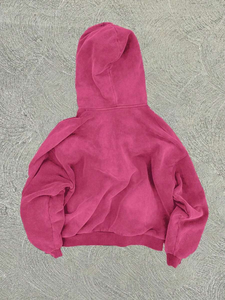 Sudadera con Capucha 100% Algodón con Logotipo Personalizado, Impresión DTF, Acabado Desgastado, Táctica, Lavado Ácido - Product Image 6