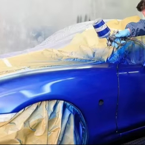 สีสเปรย์รถยนต์ 2K PU เงาสูง สีเทากราไฟต์ ทนรอยขีดข่วน สำหรับเคลือบสีรถยนต์และรถจักรยานยนต์ - Product Image 1