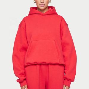 New Arrival Premium Quality Winter Women's Cotton/<b>Polyester</b> <b>Hoodies</b> Breathable Casual Wear Lined Hood Short Length Custom Logo - Product Image 6