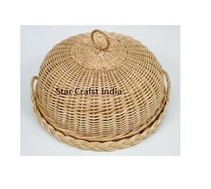 Meilleure qualité plateau de service en osier plateau de petit déjeuner plateau de service alimentaire usine en gros restaurant et hôtel fournitures - Product Image 2