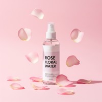 Eau florale de rose 100% hydrosol naturel pur distillé à la vapeur pour la peau Toner Aromathérapie Brume pour le visage et cosmétiques