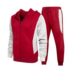 Chándal de invierno personalizable de alta calidad de fábrica directa para hombre Diseño cómodo impreso de talla grande - Product Image 2