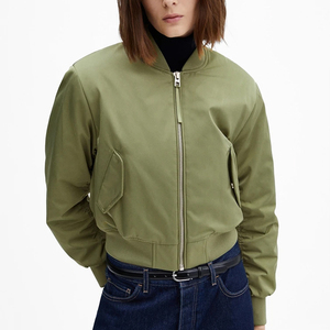 Six Season Global Bangladesh produit des blousons aviateur personnalisés pour hommes et femmes avec broderie de logo Style de vêtements d'extérieur durables - Product Image 2