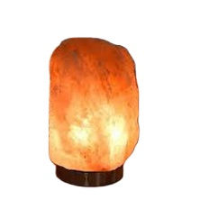 Lampes en sel rose de l'Himalaya de qualité supérieure, 2-3 kg, fabriquées à la main, avec base en bois sculpté, artisanat naturel, lampe en sel pour chambre à coucher - Product Image 3
