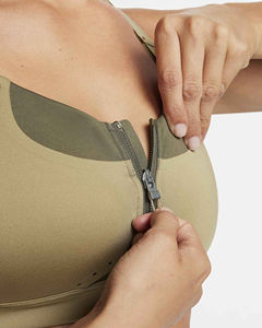 Top Deportivo de Alta Calidad con Soporte, Top de Gimnasio y Yoga de Color Liso con Sujetador, Top Deportivo de Sublimación Personalizado de Moda - Product Image 5