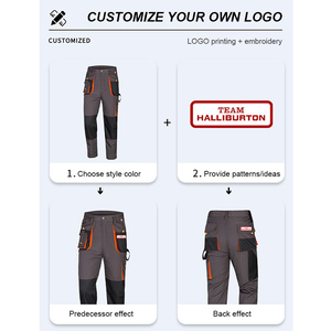 Pantalones de Trabajo para Mecánico y Carga, Pantalones Multibolsillos para Hombre - Product Image 6