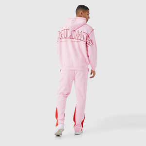 Survêtements amples pour hommes en molleton 100 % coton respirant et à séchage rapide, personnalisés par le meilleur fabricant, grandes tailles, imprimés, techniques - Product Image 2