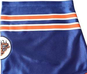 Camiseta de fútbol de equipo de bandera universitaria de alta moda de diseño personalizado camisetas cortas transpirables uniforme americano sublimado - Product Image 2