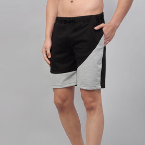 Shorts en toile décontractés pour hommes, best-seller, motif uni, respirants, légers, taille haute, coupe ample, écologiques, service OEM - Product Image 3
