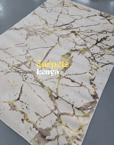 Alfombras Turcas Modernas de Polipropileno Tejidas a Máquina, Alfombras de Yute de Alta Calidad Resistentes a las Manchas, de Pelo Alto, Abstractas, para Dormitorio y Hogar - Product Image 4