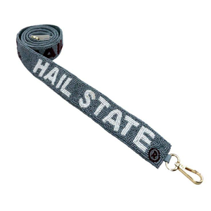 Conçu sur mesure Chouchou Logo Broderie Tissé Sangle Porte-clés Ceintures Perlées avec Logo Brodé Jet Tags - Product Image 2