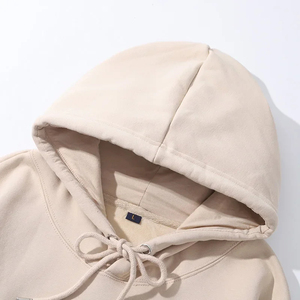 OEM Sample Men 100%Cotton Oversize <b>Stand</b> Collar Pullover Puff Print With Screen Print Heavy <b>Weight</b> Hoodies Sweatshirts hoodies - Product Image 3