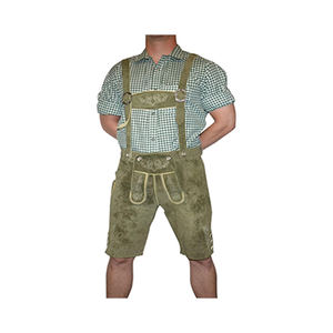 กางเกงขาสั้นหนังสั้นสีทึบสำหรับผู้ชายกางเกงขาสั้นเป็นมิตรกับสิ่งแวดล้อมผลิตจากโรงงานป้องกันรอยยับ - Product Image 1