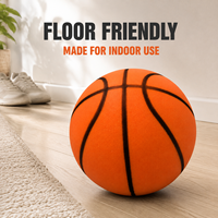 Taille Elite 7 29.5 pouces mousse PU 340g Durable léger doux au toucher faible bruit intérieur de la formation de basket-ball