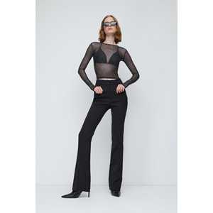 Camiseta Transparente con Estampado Brillante - Product Image 1