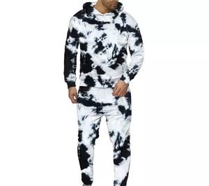 Bon marché, survêtements Tie Dye pour hommes, confortables, sur mesure, anti-rides, survêtement Tie Dye respirant pour hommes avec un style unique - Product Image 5