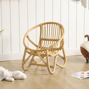 Adorable flor ratán bebé sentado sillas modernas muebles de interior y exterior silla de jardín para niños al por mayor - Product Image 3