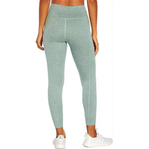Sublimé personnalisé séchage rapide respirant taille haute femmes Fitness Leggings Nylon Spandex Sport pantalon XL grande taille séances d'entraînement - Product Image 5