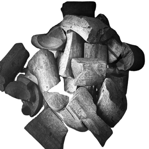 Charbon de bois dur naturel Merades Charcoal pour restaurant et barbecue à la maison pour barbecue en famille en Arabie Saoudite - Product Image 1