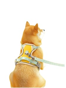 สายจูงสัตว์เลี้ยงลายสัตว์แบบเรียบง่าย พร้อมหัวเข็มขัดปรับได้ กันน้ำ สะท้อนแสง มีกระดิ่งเล็ก - Product Image 5