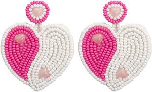 Boucles d'oreilles brodées pour distributeurs de bijoux - Product Image 2