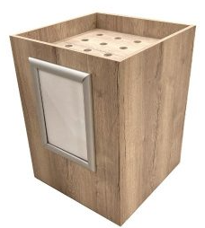 Exhibidores Multi-Compartimento de Madera de Caucho 100% FSC - Product Image 6