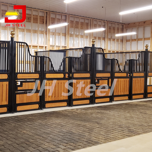 مصنع الصين بالجملة واحد الخيزران الخشب ملء مصغرة كشك الحصان لوحات مستقرة - Product Image 3