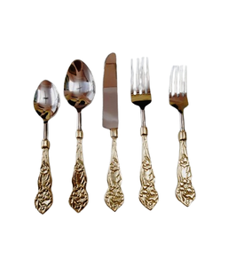 Ensemble de couverts élégants en acier inoxydable avec finition super polie, écologiques, pour les repas quotidiens et les célébrations, par Kraft World - Product Image 6