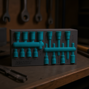 Inserto de Espuma Suave de 2 Componentes Hazet para Cajas de Herramientas 163-482/15 - Product Image 3